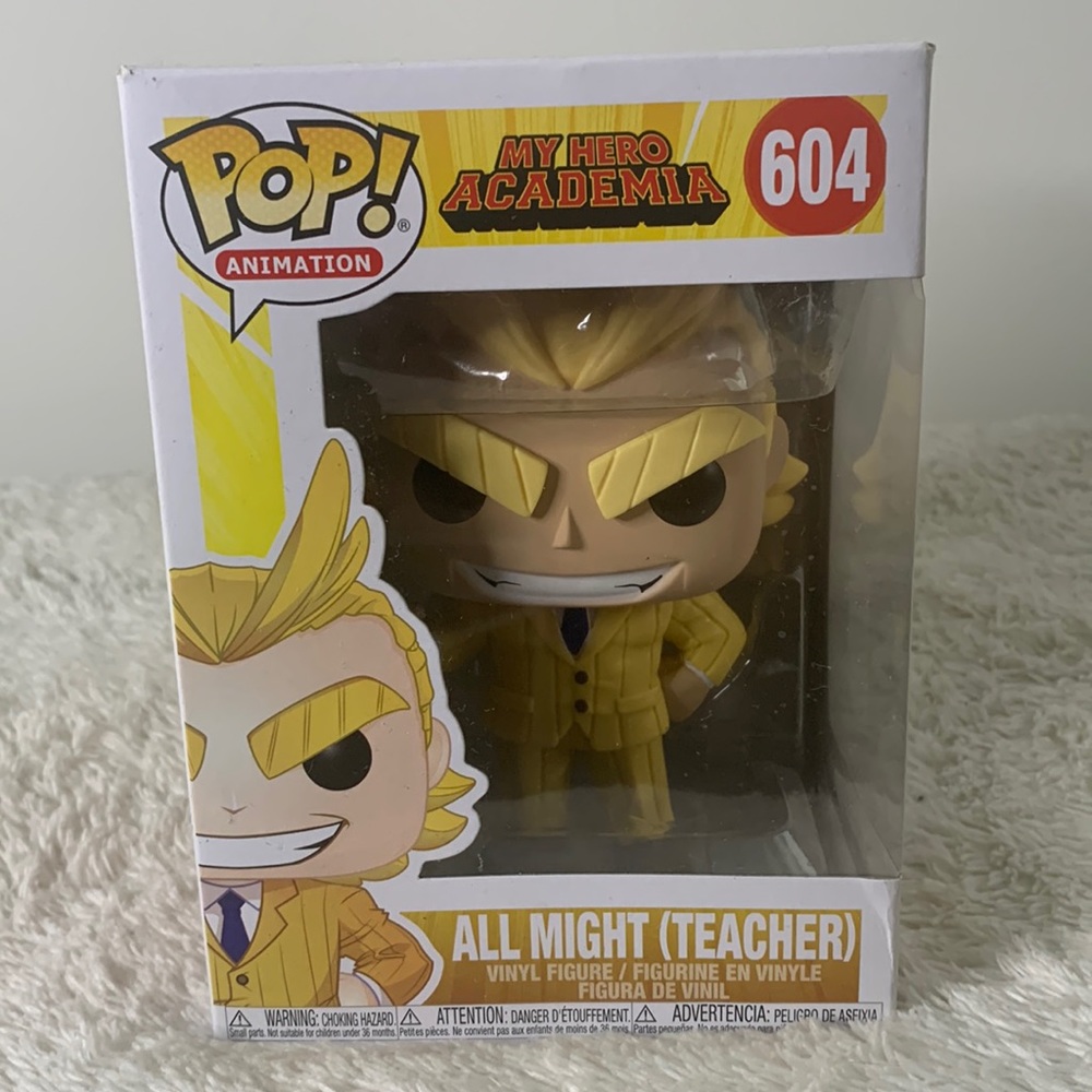 Funko Pop ⭐️ My Hero Academia #604 All Might (Teacher)